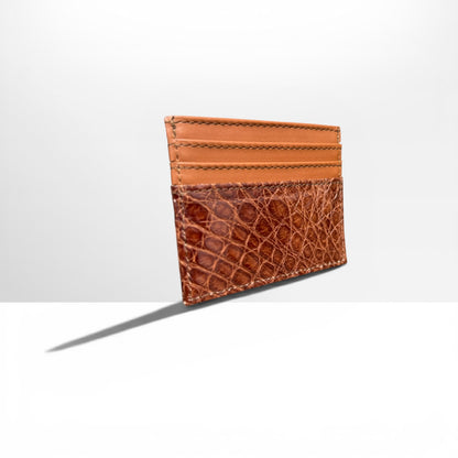 TARJETERO COCODRILO AMERICAN ALLIGATOR